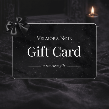 Velmora Noir Ajándék Utalvány – prémium alternatív ajándék | Velmora Noir Gift Card – premium alternative gift